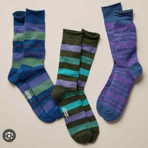 RUDY Boot Socks, set of 3, NWT